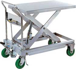 Stainless Lift Carts